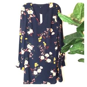 Sanctuary  NWT navy flower dress